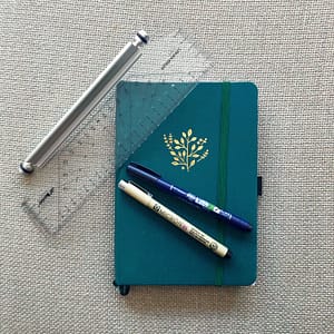 Supplies used in musical ascending and descending loops exercise