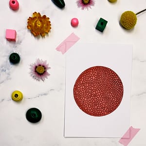 Step 3: Fill your circle with circles
