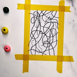 Step 2: Fill your page with free-form lines