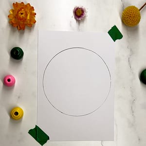 Step 1: Draw a circle