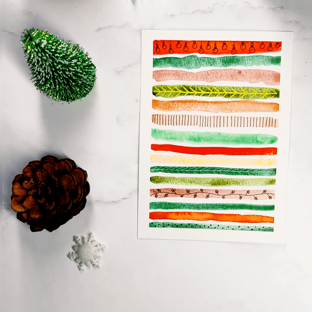 Step 3: Add Christmas Patterns