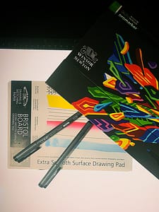 Supplies for the creative association exercise
