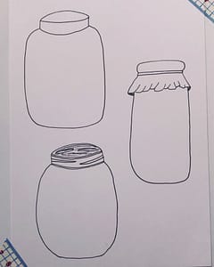 Step 1: draw some jars