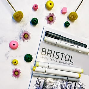 Supplies for the mindful spiral exercises