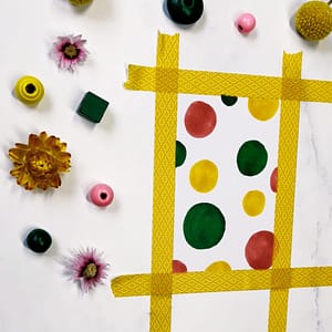 Step 1: Draw some circles on your page and color them