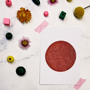 Step 3: Fill your circle with circles