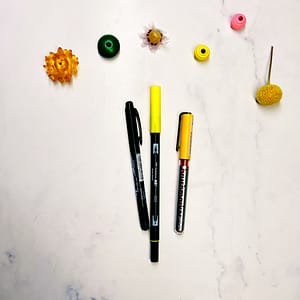 Supplies for the Mom's Mindful Moment: Drawing the Century Plant