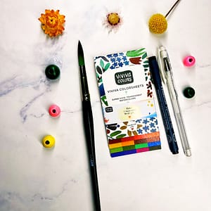 Supplies for the Drawing your breath - Autumn edition