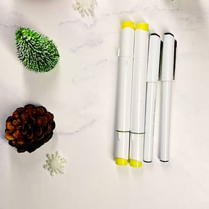 Supplies for a Winter Lights Drawing Exercise