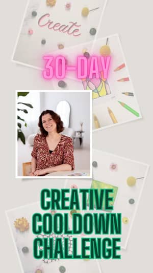 Join the 30-day Creative Cooldown Challenge