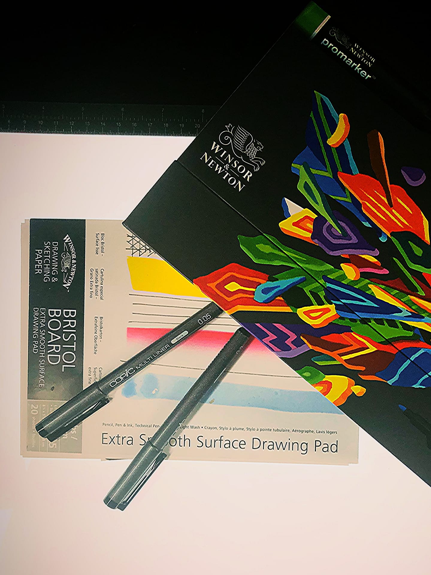 Supplies for the creative association exercise