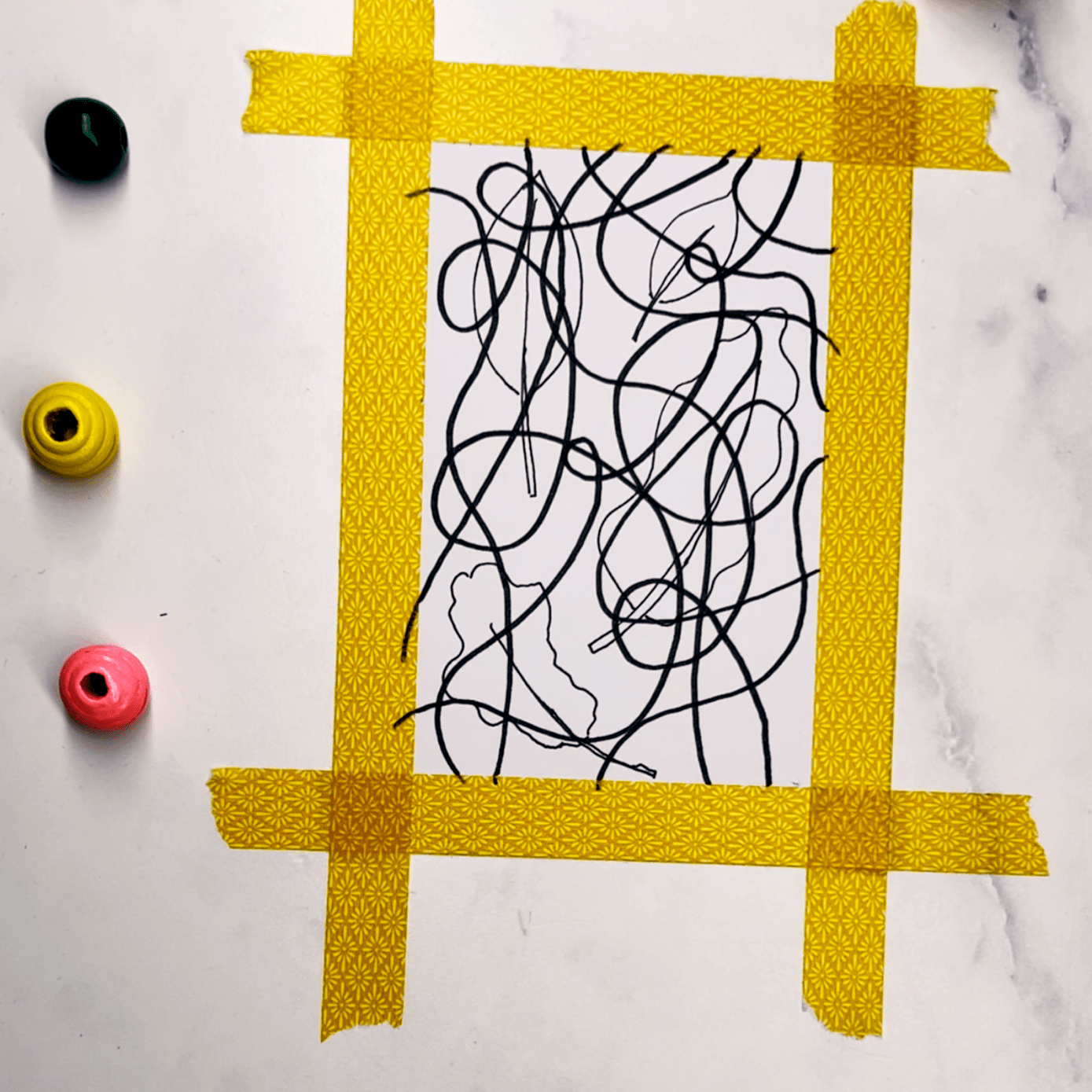 Step 2: Fill your page with free-form lines